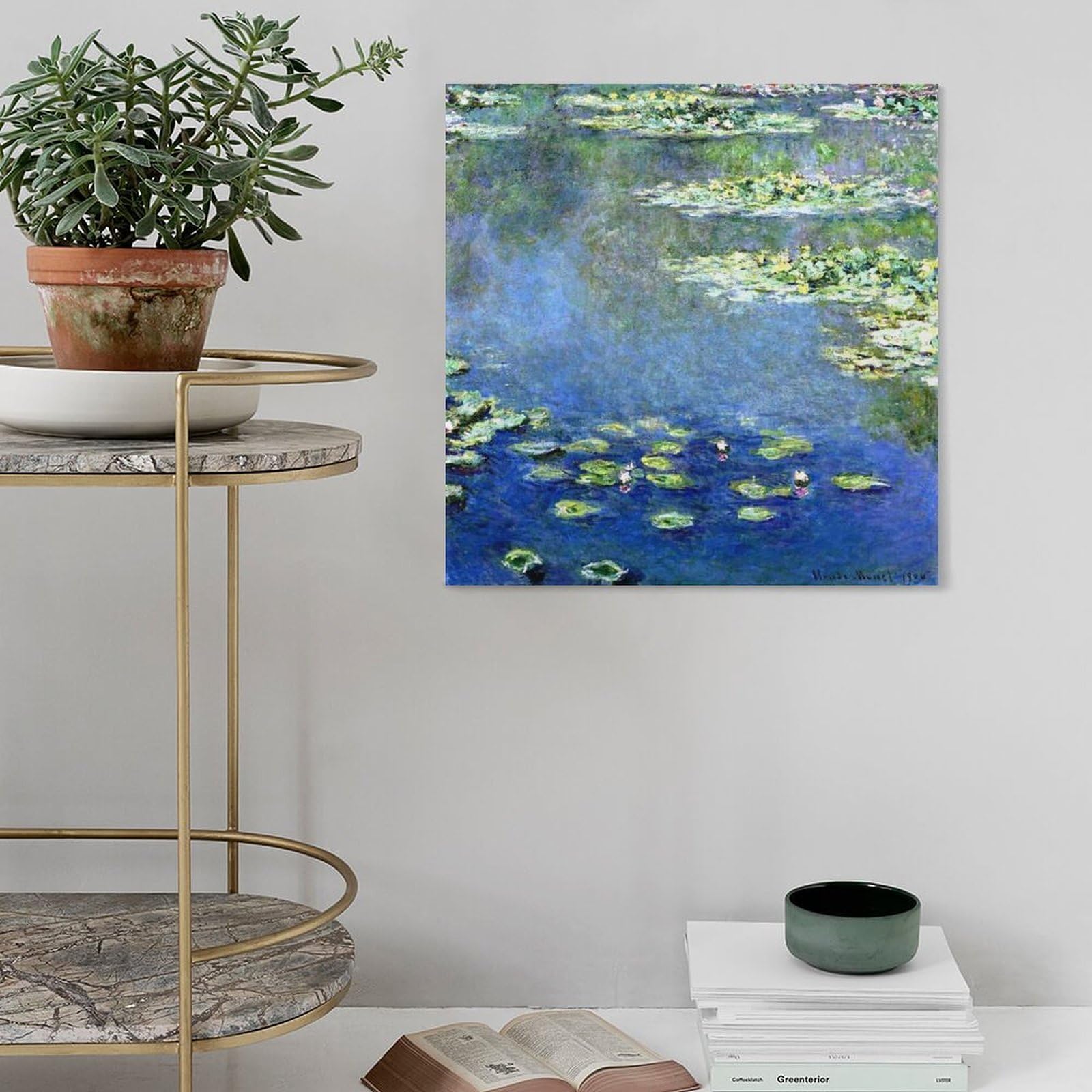 Amazon.co.jp: Claude Monet クロード・モネ Water Lilies 芸術パネル